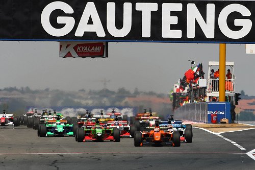 Start sprintrace met Team NL aan kop